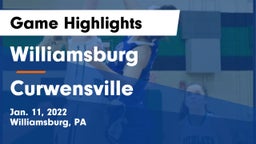 Williamsburg  vs Curwensville  Game Highlights - Jan. 11, 2022