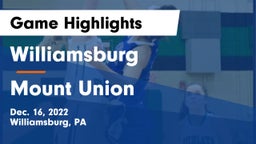 Williamsburg  vs Mount Union Game Highlights - Dec. 16, 2022