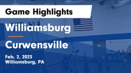 Williamsburg  vs Curwensville  Game Highlights - Feb. 2, 2023
