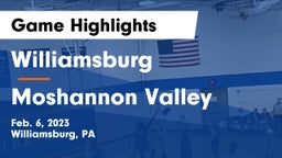 Williamsburg  vs Moshannon Valley  Game Highlights - Feb. 6, 2023