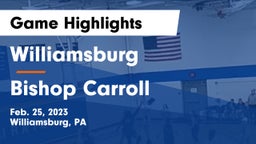 Williamsburg  vs Bishop Carroll  Game Highlights - Feb. 25, 2023