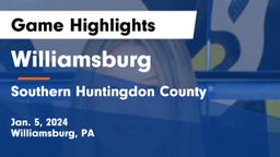 Williamsburg  vs Southern Huntingdon County  Game Highlights - Jan. 5, 2024