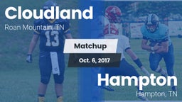 Matchup: Cloudland vs. Hampton  2017