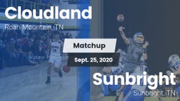 Matchup: Cloudland vs. Sunbright  2020
