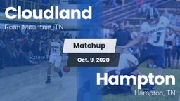 Matchup: Cloudland vs. Hampton  2020
