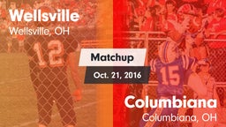 Matchup: Wellsville vs. Columbiana  2016