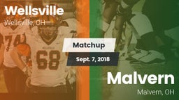 Matchup: Wellsville vs. Malvern  2018