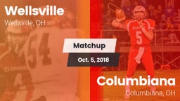 Matchup: Wellsville vs. Columbiana  2018