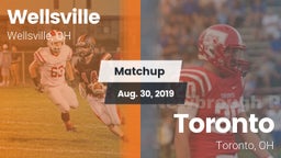 Matchup: Wellsville vs. Toronto 2019