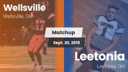 Matchup: Wellsville vs. Leetonia  2019