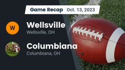 Recap: Wellsville  vs. Columbiana  2023