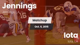 Matchup: Jennings vs. Iota  2016