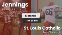 Matchup: Jennings vs. St. Louis Catholic  2016