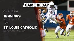 Recap: Jennings  vs. St. Louis Catholic  2016