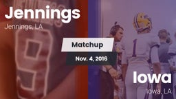 Matchup: Jennings vs. Iowa  2016