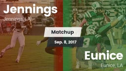 Matchup: Jennings vs. Eunice  2017