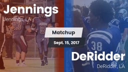 Matchup: Jennings vs. DeRidder  2017