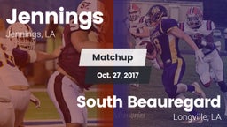 Matchup: Jennings vs. South Beauregard  2017