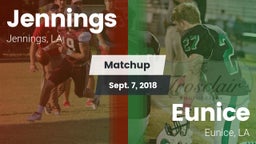 Matchup: Jennings vs. Eunice  2018