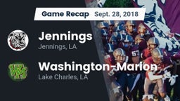 Recap: Jennings  vs. Washington-Marion  2018