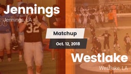 Matchup: Jennings vs. Westlake  2018