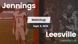 Matchup: Jennings vs. Leesville  2019