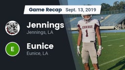 Recap: Jennings  vs. Eunice  2019