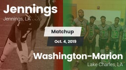 Matchup: Jennings vs. Washington-Marion  2019