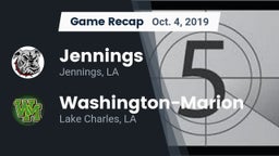 Recap: Jennings  vs. Washington-Marion  2019