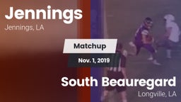 Matchup: Jennings vs. South Beauregard  2019