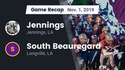 Recap: Jennings  vs. South Beauregard  2019