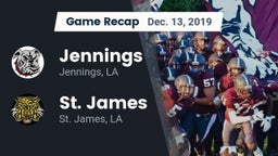 Recap: Jennings  vs. St. James  2019