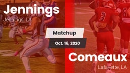 Matchup: Jennings vs. Comeaux  2020