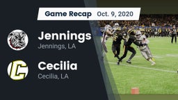 Recap: Jennings  vs. Cecilia  2020