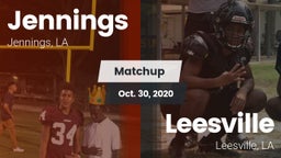 Matchup: Jennings vs. Leesville  2020