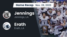 Recap: Jennings  vs. Erath  2020