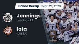 Recap: Jennings  vs. Iota  2023