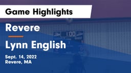 Revere  vs Lynn English Game Highlights - Sept. 14, 2022