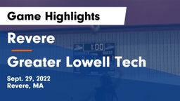 Revere  vs Greater Lowell Tech Game Highlights - Sept. 29, 2022