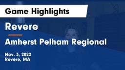 Revere  vs Amherst Pelham Regional Game Highlights - Nov. 3, 2022