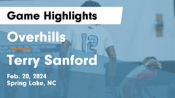 Overhills  vs Terry Sanford  Game Highlights - Feb. 20, 2024