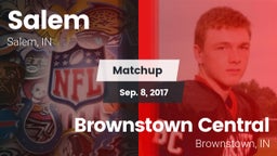 Matchup: Salem vs. Brownstown Central  2017