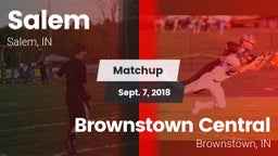 Matchup: Salem vs. Brownstown Central  2018