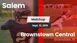 Matchup: Salem vs. Brownstown Central  2019
