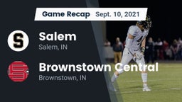 Recap: Salem  vs. Brownstown Central  2021