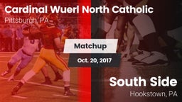 Matchup: Cardinal Wuerl vs. South Side  2017