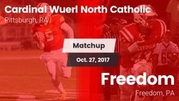 Matchup: Cardinal Wuerl vs. Freedom  2017