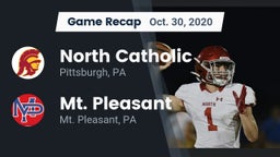 Recap: North Catholic  vs. Mt. Pleasant  2020