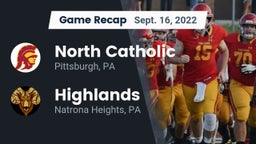 Recap: North Catholic  vs. Highlands  2022