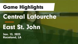 Central Lafourche  vs East St. John  Game Highlights - Jan. 13, 2023